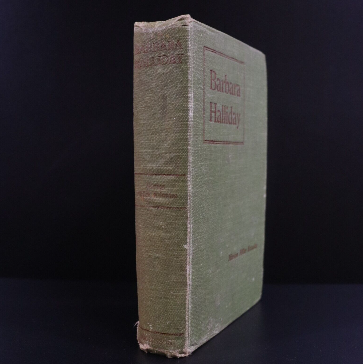 c1896 Barbara Halliday by Marion M. Knowles Antique Australian Fiction Book