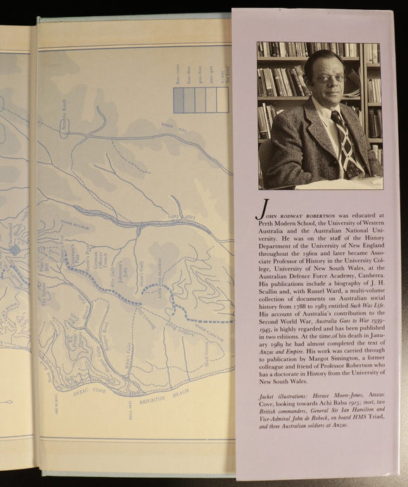 1990 ANZAC & Empire by J. Robertson Australian Military History Book Gallipoli