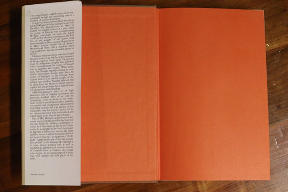 1984 The Moon Man by Elsie M Webster Nikolai Miklouho-Maclay History Book