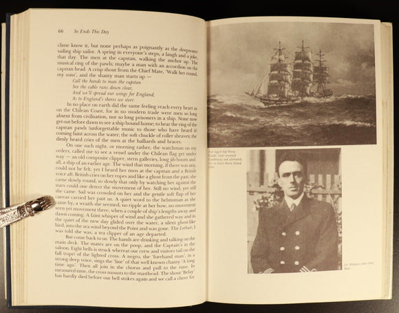 1981 So Ends This Day Sir John Williams Australian Maritime History Book SIGNED