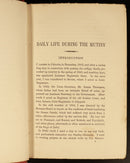1898 Daily Life During Indian Mutiny by JW Sherer Antique Military History Book-8