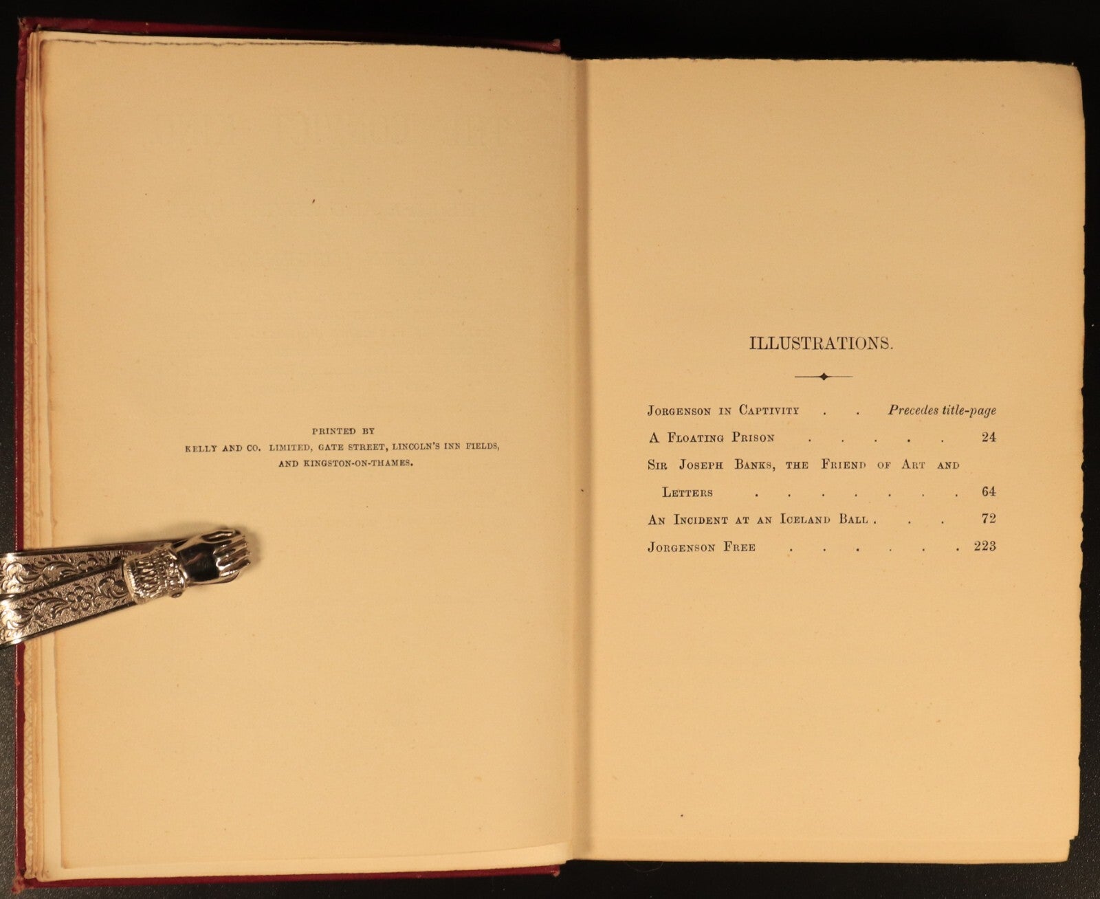 1891 The Convict King Jorgen Jorgenson Australian Convict History Book JF Hogan