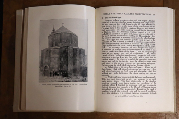 1923 Origin Of Christian Church Art Antique Architecture & Religious Art Book