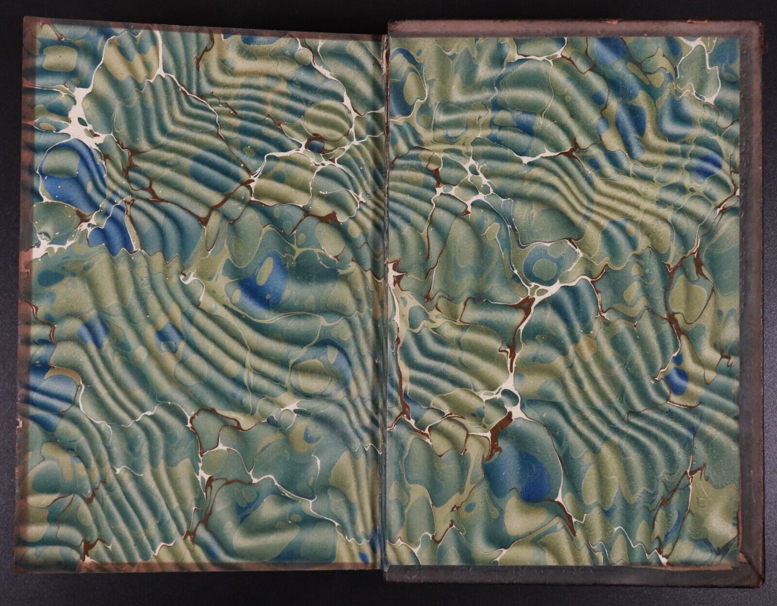 1906 Alfred Lord Tennyson A Memoir By His Son Antique Book Prize Binding Marbled