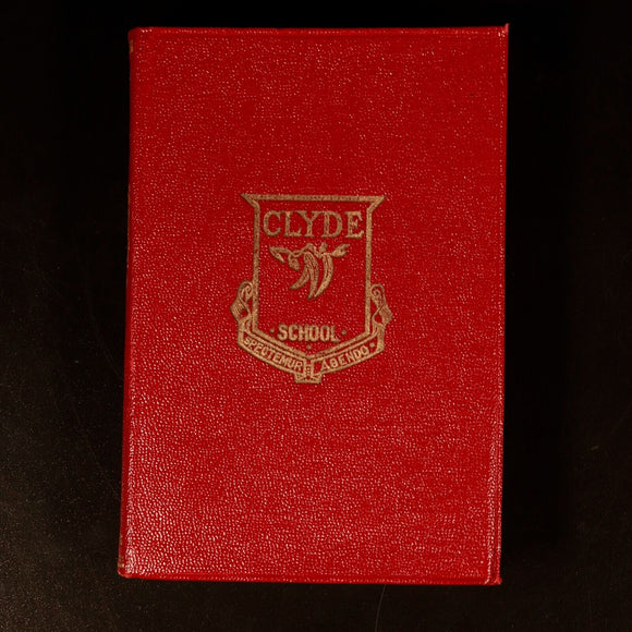 c1950 Plays Oscar Wilde British Poetry Book Collins Clear Type Clyde School Ed.