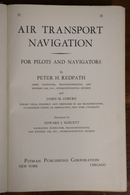 1943 Air Transport Navigation by P Redpath Antique Flight Pilot Navigation Book-2