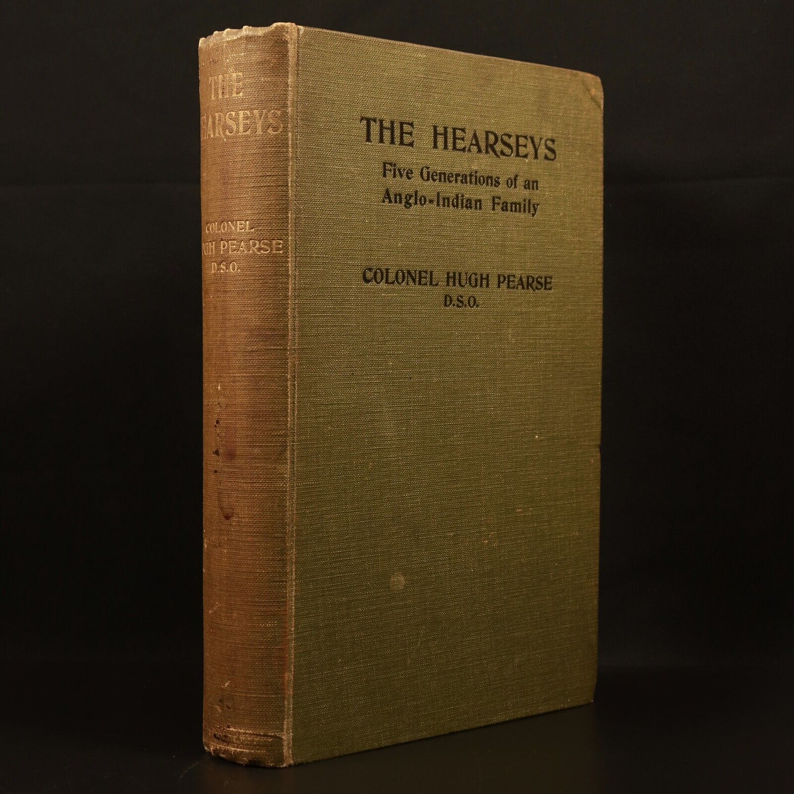 1905 The Hearseys Anglo Indian Family by Colonel H. Pearse Antique History Book