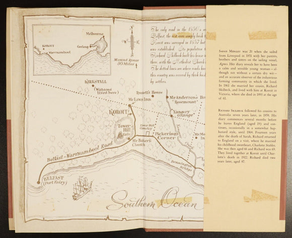 1967 Diaries Of Midgley & Skilbeck Story Of Australian Settlers History Book