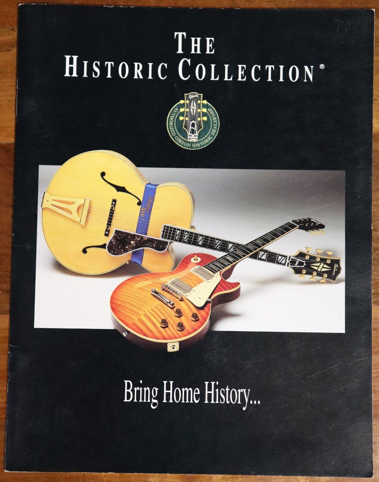 1994 The Historic Collection Gibson Guitars Les Paul American Guitar Brochure