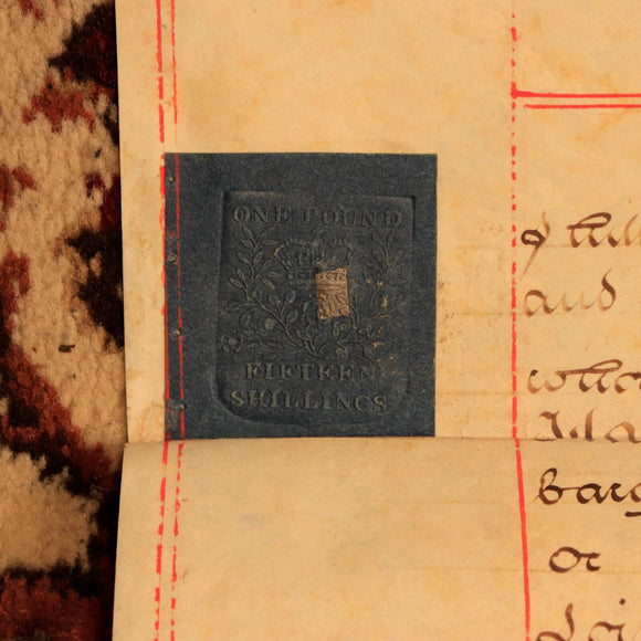 1824 Indenture Conveyance English Legal Document Manuscript Vellum Lease