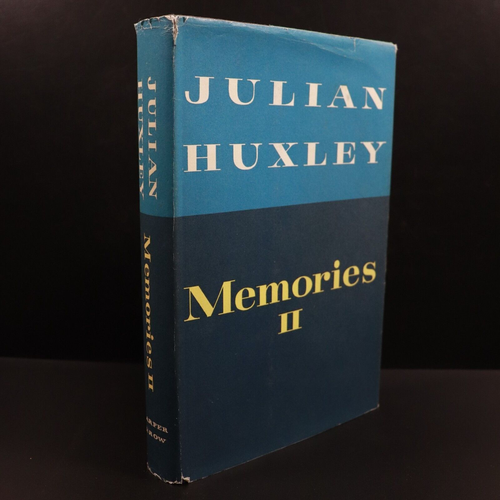 1973 Julian Huxley Memories II British History Book Natural Selection Eugenics