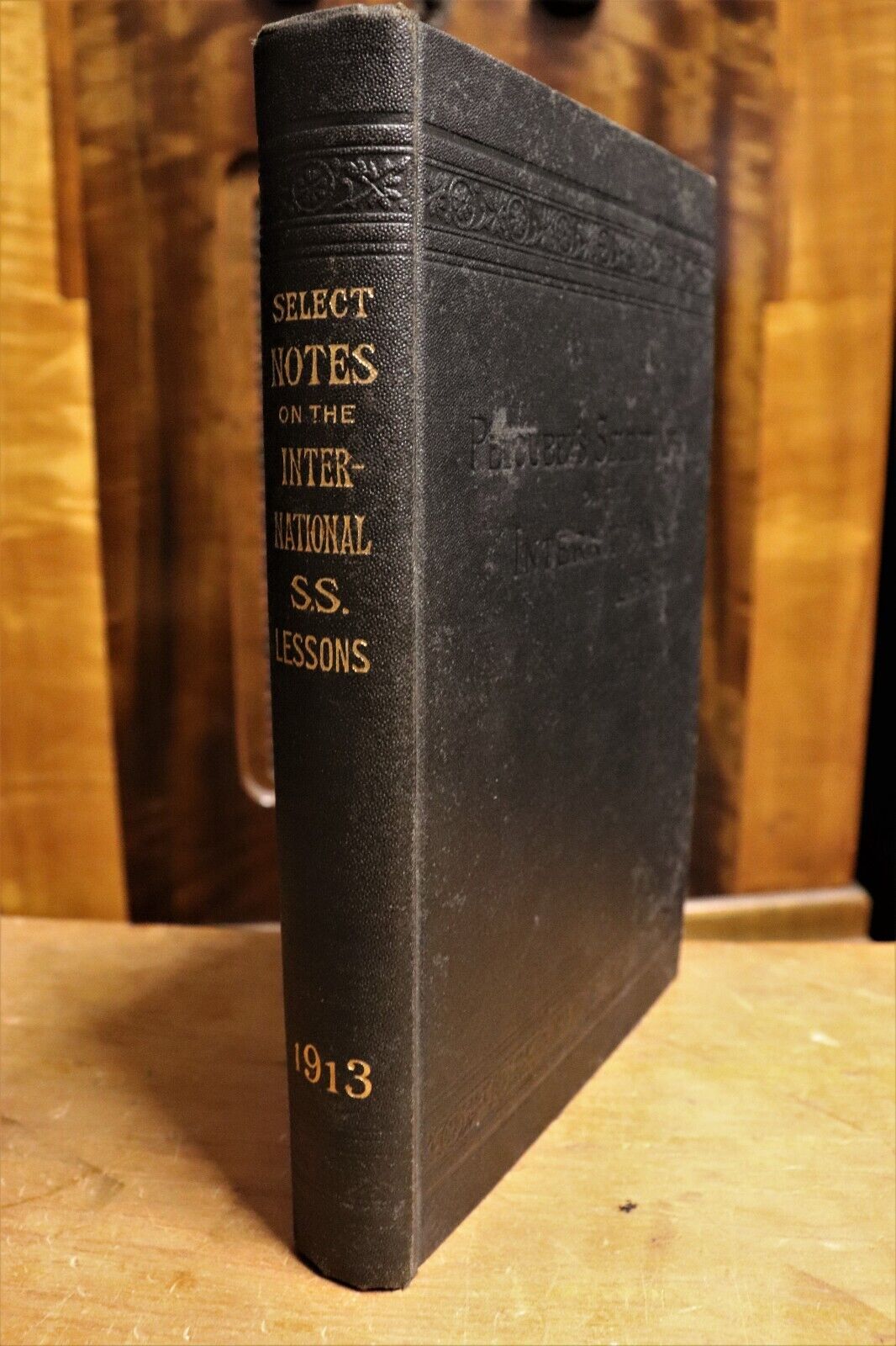 1913 Peloubet's Select Notes On International Lessons Antique Religious Book