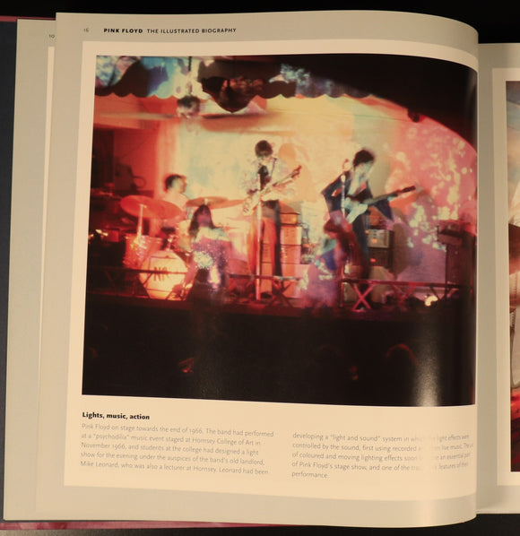 Pink Floyd Illustrated Biography by M. Clayton 2010 Music Band History Book