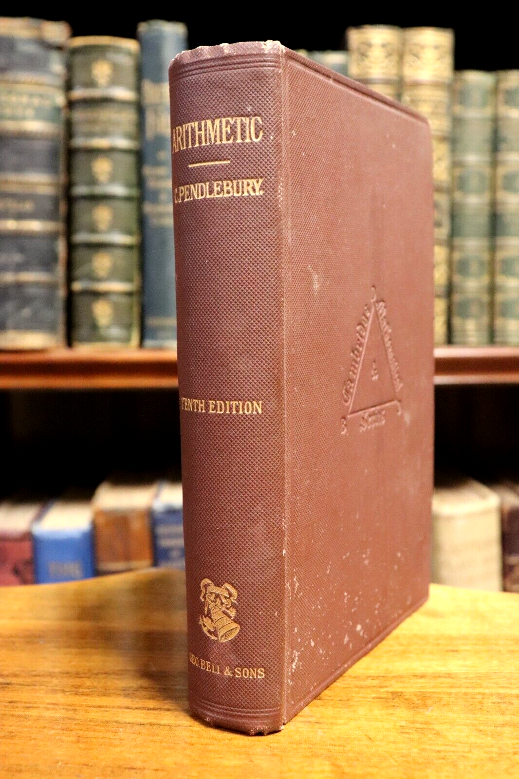 1897 Arithmetic by C Pendlebury Antique Business Mathematics Reference Book