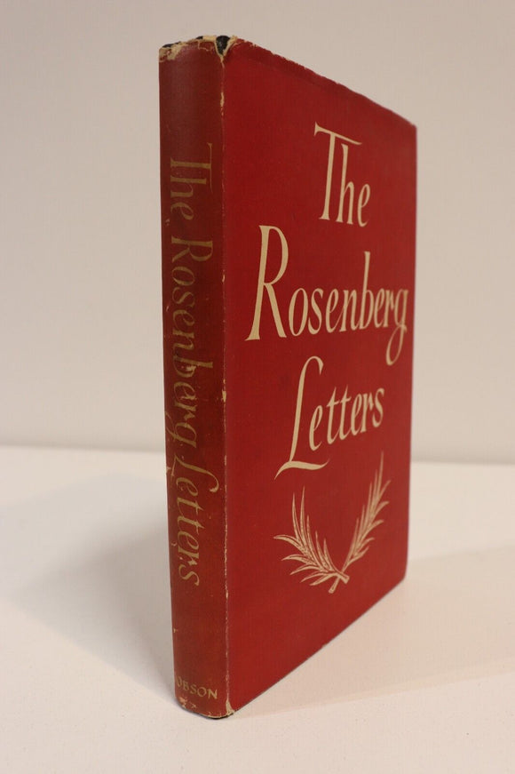 1953 The Rosenberg Letters Julius & Ethel Rosenberg American History Book