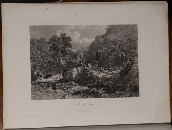 c1875 Picturesque Europe - Division 7 Antiquarian Engravings Plates Book
