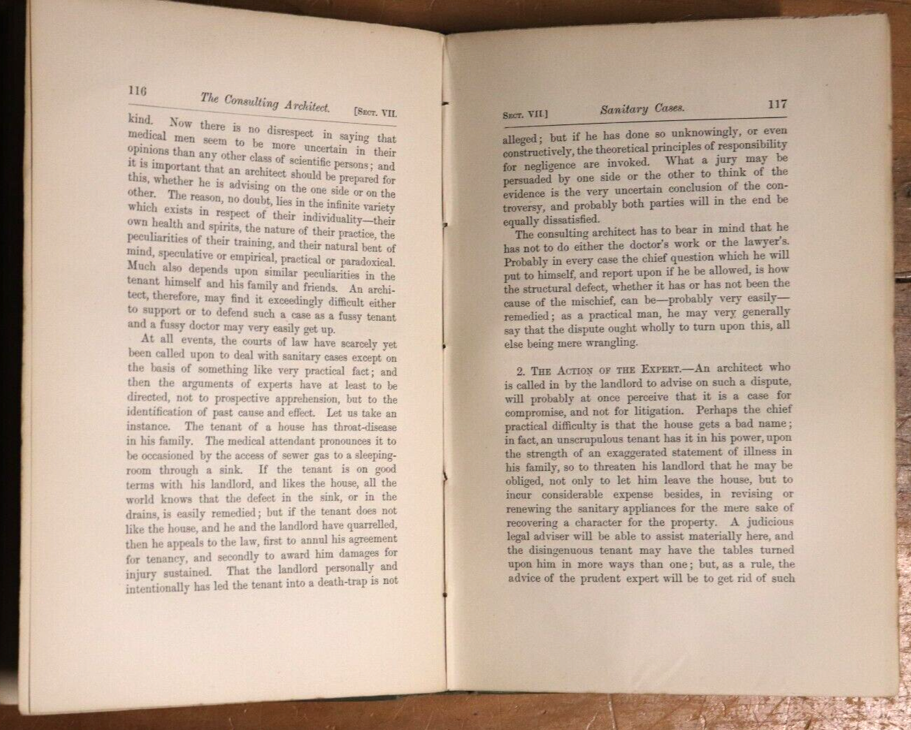 1886 The Consulting Architect by Robert Kerr Antique Architecture Reference Book