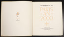 1949 Almanach De Paris AN 2000 by Gescofi Vintage French Culture & History Book-2