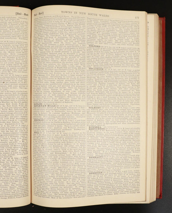 1900 Australian Handbook Directory Business Guide Antiquarian Reference Book