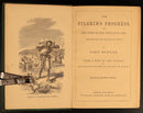 c1880 The Pilgrim's Progress by John Bunyan Antique Illustrated Christian Book-6