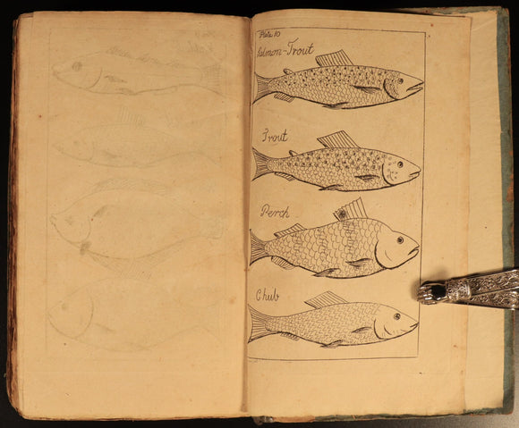 1808 The Complete Anglers Vade-Mecum by T. Williamson Antiquarian Fishing Book