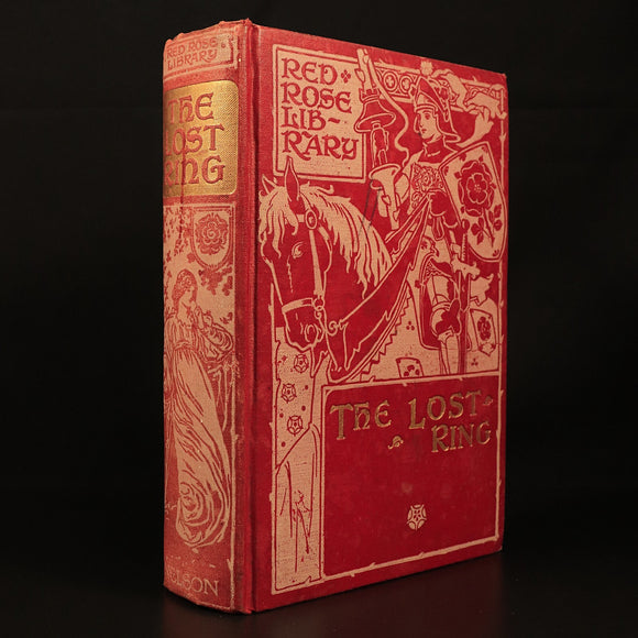 1902 The Lost Ring by M. Clerke Melville Antique Scottish Fiction Book