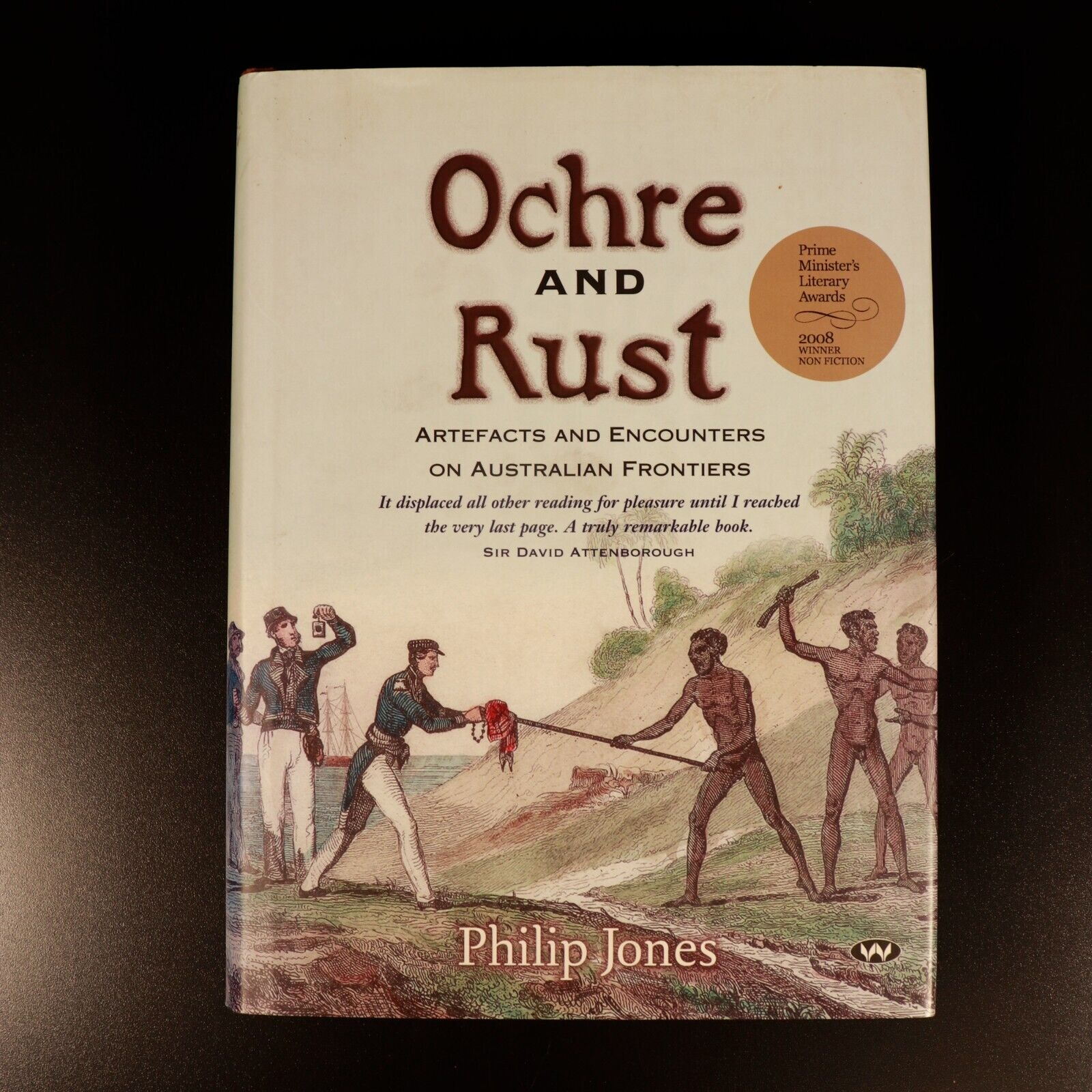 Ochre & Rust by Philip Jones 2008 Australian Aboriginal History Book Illustrated