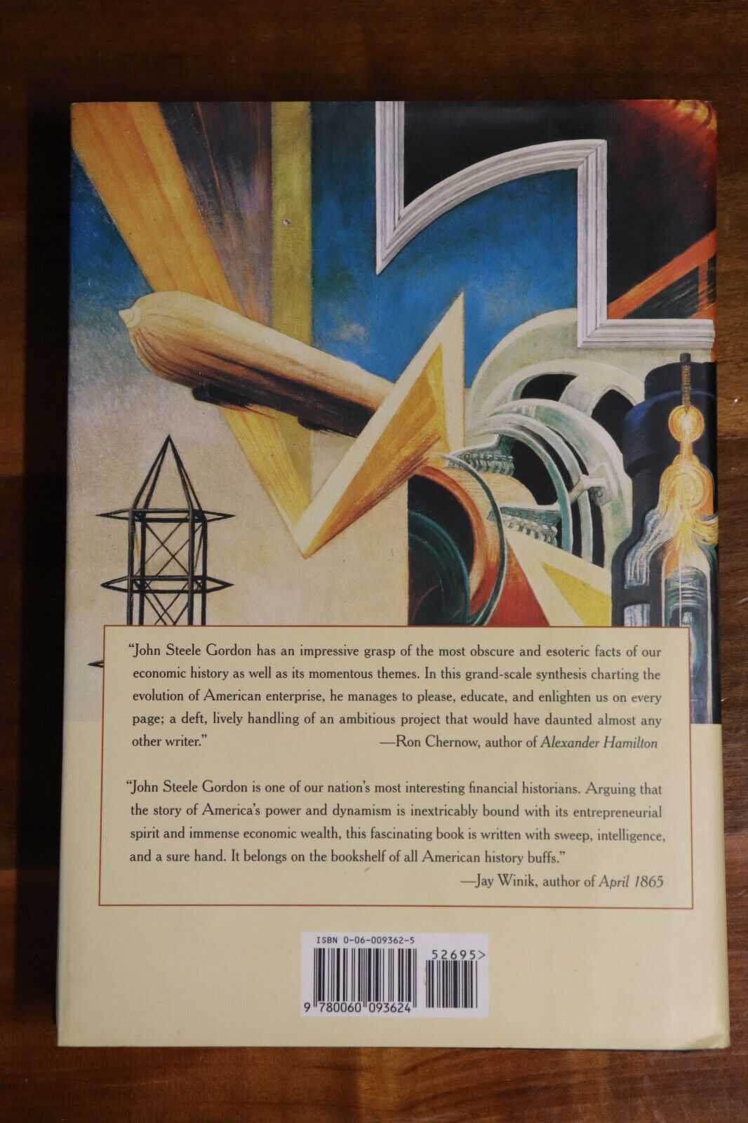 2004 An Empire Of Wealth by John S. Gordon American Economic History Book