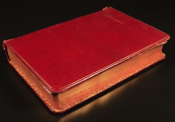 c1905 The Poetical Works Of Thomas Moore Illustrated Antique Irish Poetry Book