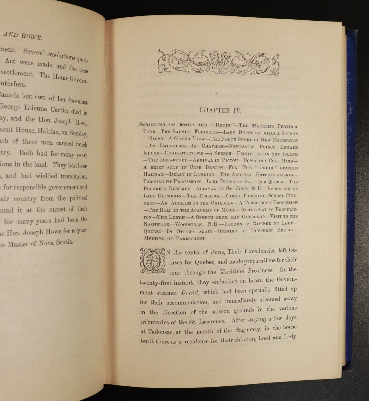 1879 Canada Under The Earl Of Dufferin Antique Canadian History Book