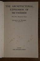 1964 The Architectural Expression Of Methodism GW Dolbey Architecture Book-2