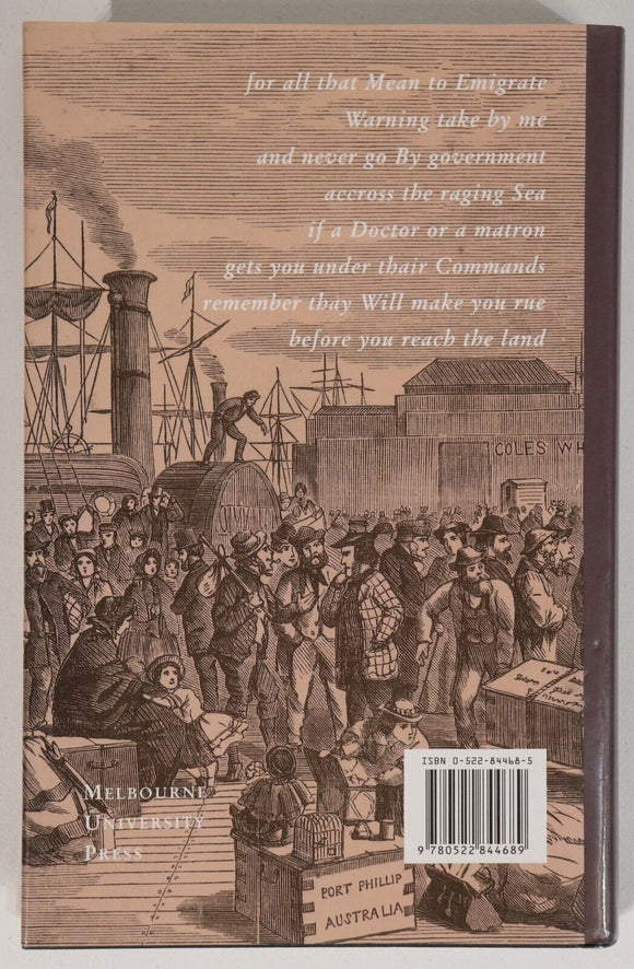 1995 No Privacy For Writing 1852 to 1879 Australian Migration History Book