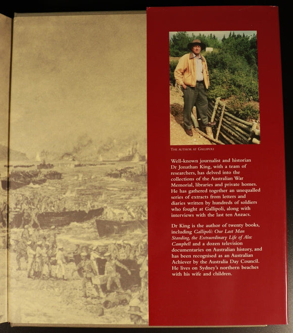 2003 Gallipoli Diaries Anzacs Own Story J. King Australian Military History Book