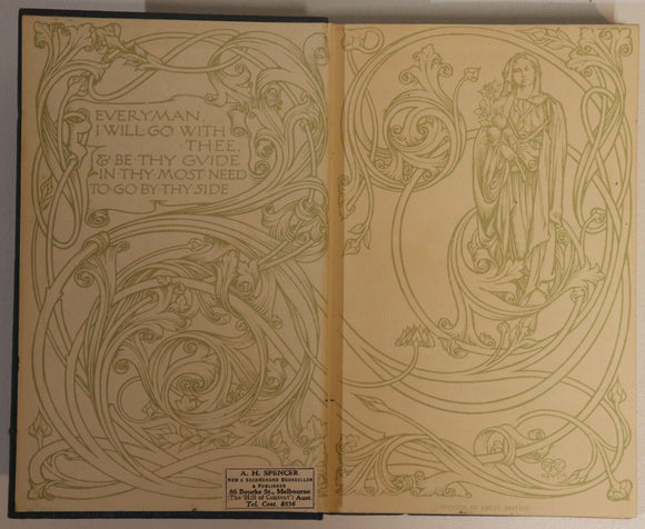 1928 Aucassin & Nicolette Antique French Romance Book Everymans Library