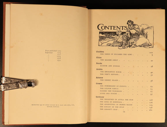 Tales Of Foreign Lands by Lewis Marsh 1931 Antique Adventure History Book