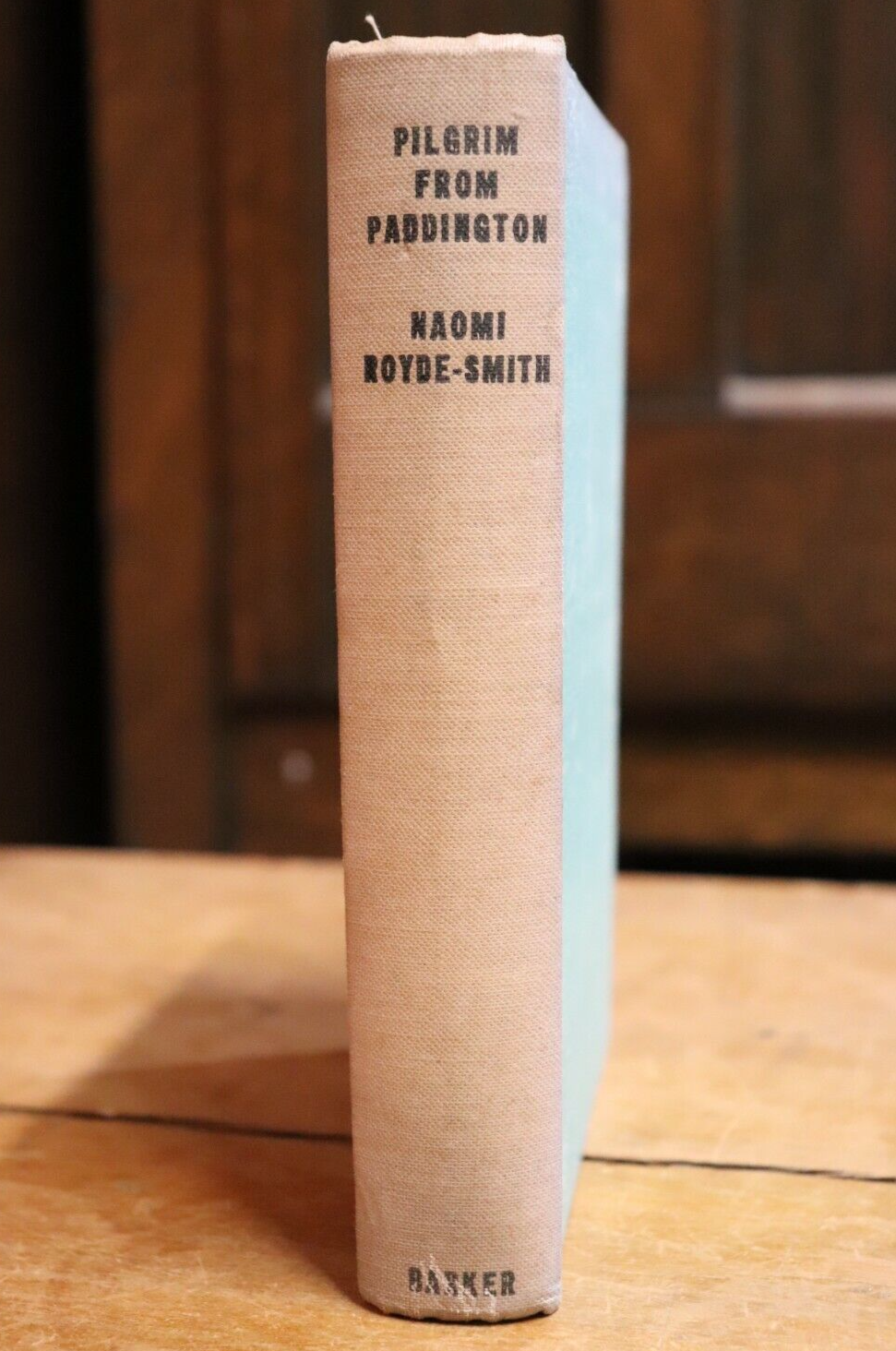 1933 Pilgrim From Paddington by Naomi Royde-Smith Antique British Travel Book