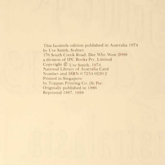 1974 2vol Picturesque Atlas Of Australasia by Andrew Garran Facsimile Reprint