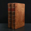 1760 2vol The Guardian by Addison & Steele Antiquarian British History Book Set-1