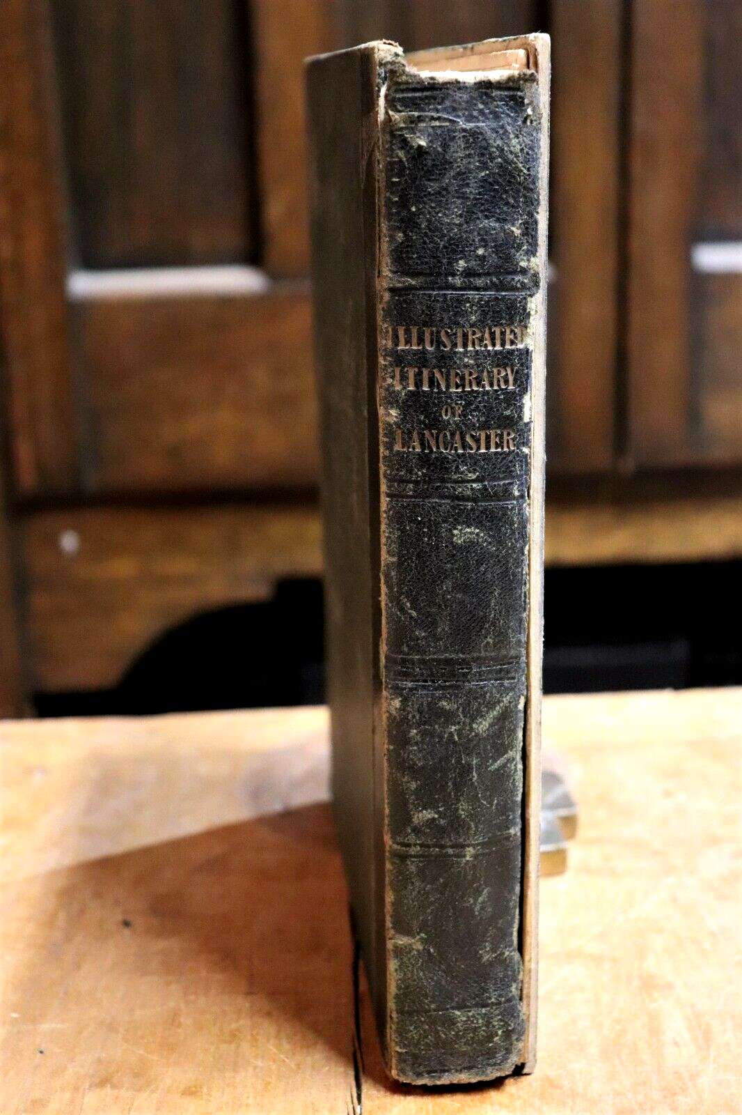 1842 An Illustrated Itinerary Of The County Of Lancaster Antique History Book