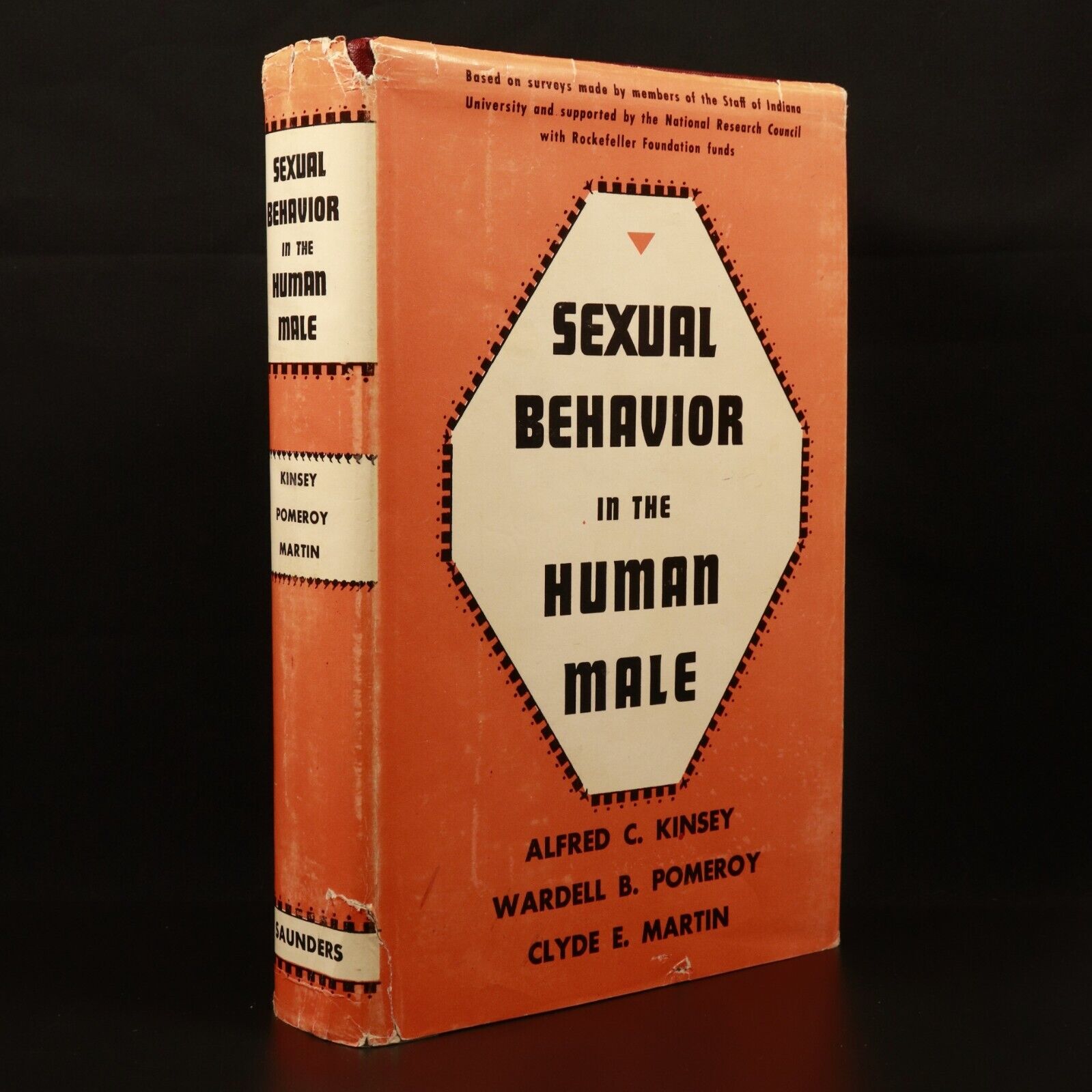 1949 Sexual Behavior In The Human Male Sex Psychology Reference Book Dustjacket