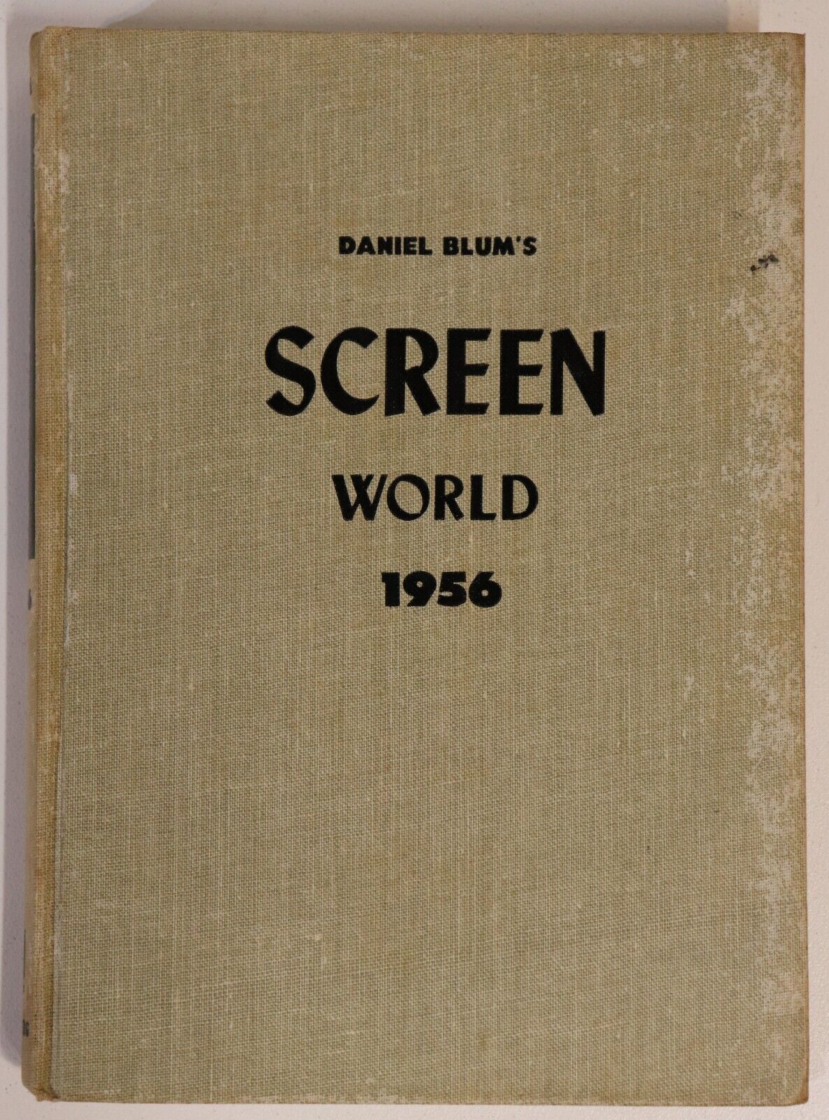 1956 Daniel Blum's Screen World Vintage Film & Cinema History Book