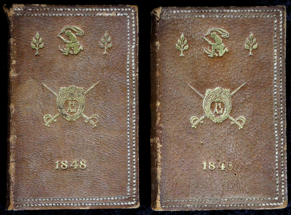 1848 2vol Field Sports In The United States Antiquarian Sport Book Set USA
