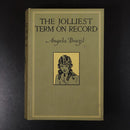 c1920 The Jolliest Term On Record by Angela Brazil Antique Fiction Book B Salmon-9
