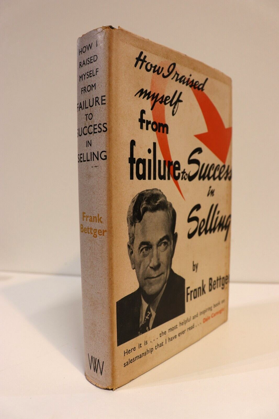 1955 From Failure To Success In Selling Vintage British Sales Training Book