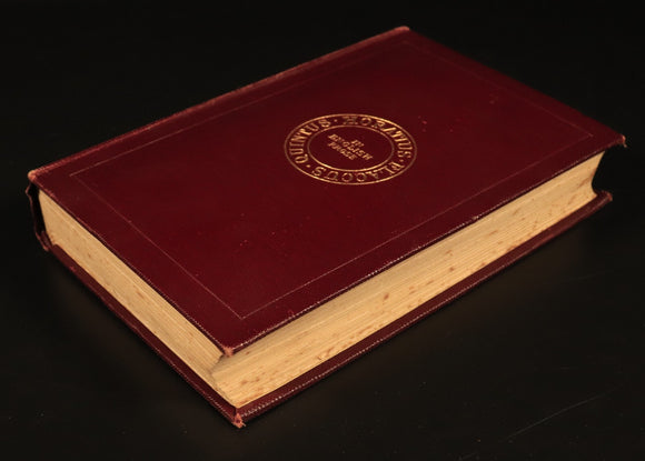 1893 The Works Of Horace Antique Roman Literature Book Poetry Quintus Flaccus