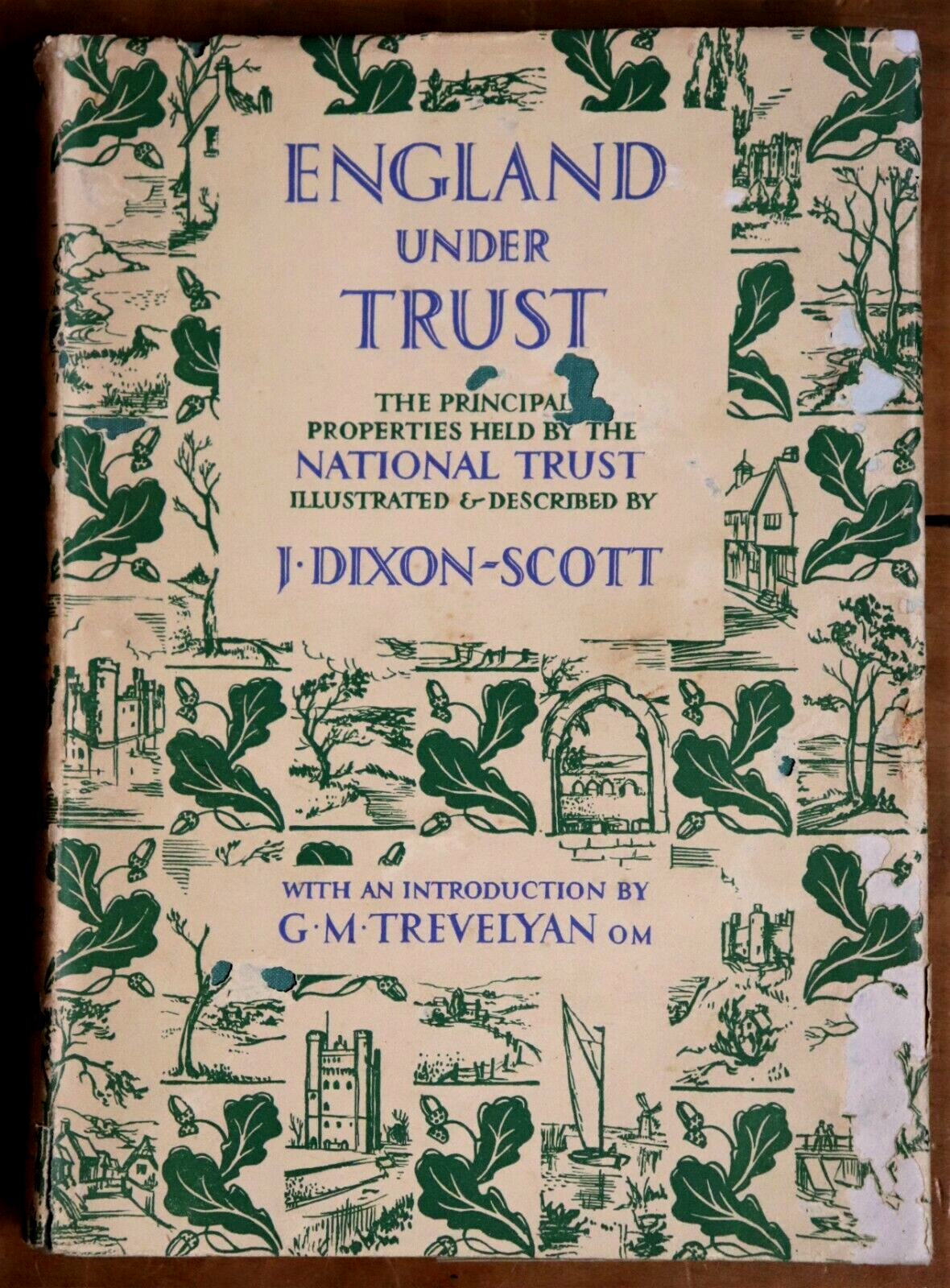 1937 England Under Trust by J. Dixon Scott Antique British History Book