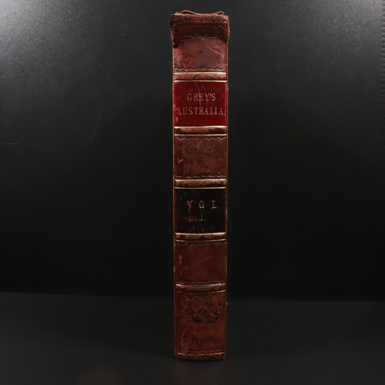 1841 Journal Of Expeditions N.W. & Western Australia by G. Grey Antiquarian Book