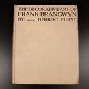 1924 The Decorative Art Of Frank Brangwyn by H. Furst Antique Art Book 1st Ed.-2