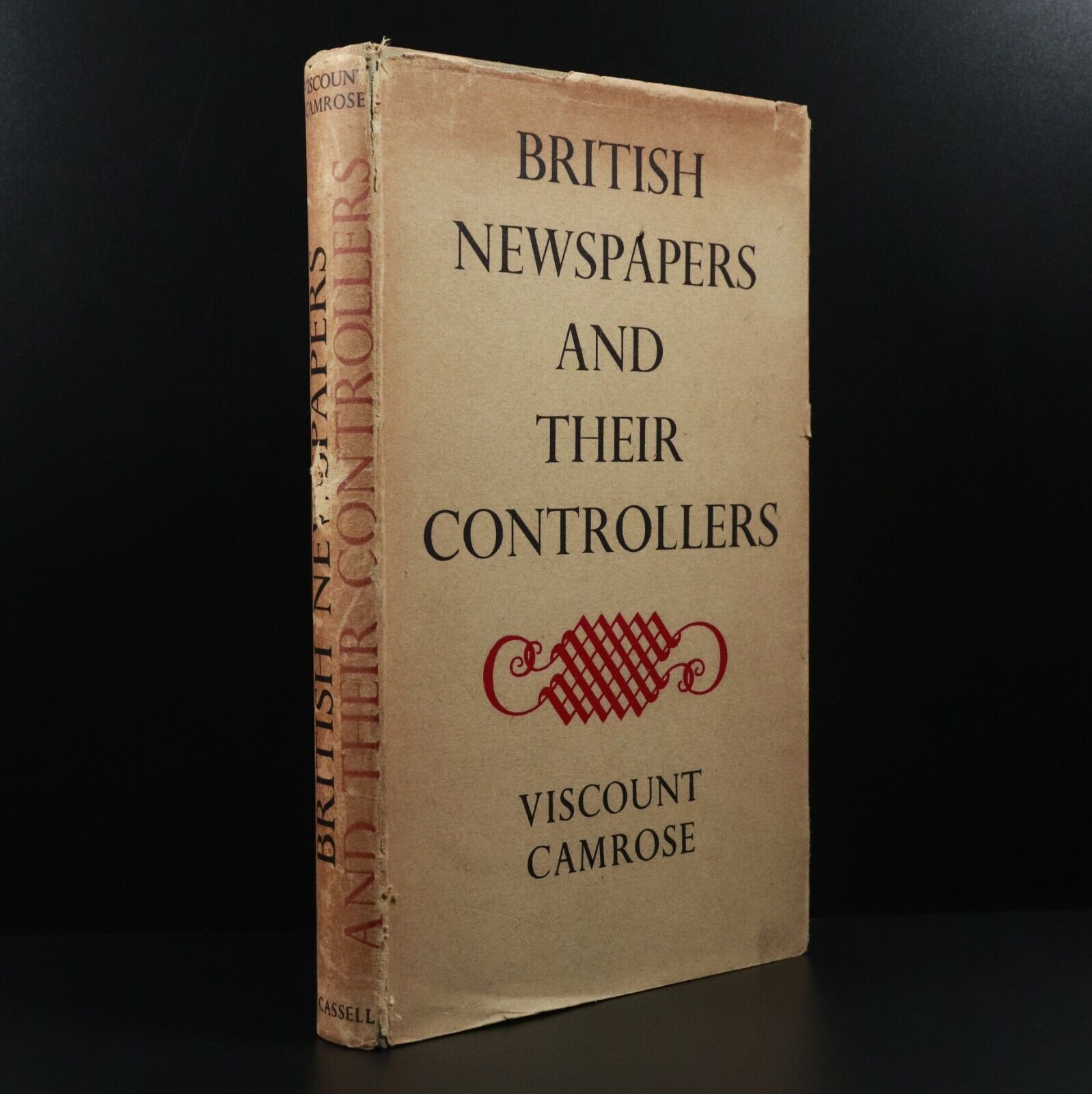 1947 British Newspapers & Their Controllers British Journalism History Book 1st