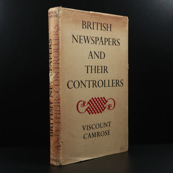 1947 British Newspapers & Their Controllers British Journalism History Book 1st